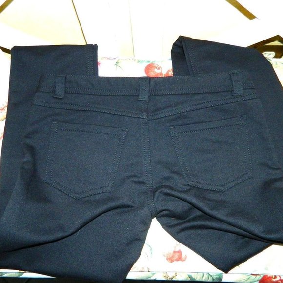 Pop Looks Black Stretch Skinny Jeans/Jeggings , 30W - 30L , Jr. XL - Picture 4 of 6